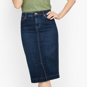 COPY - TALBOTS DENIM PENCIL SKIRT SIZE 8